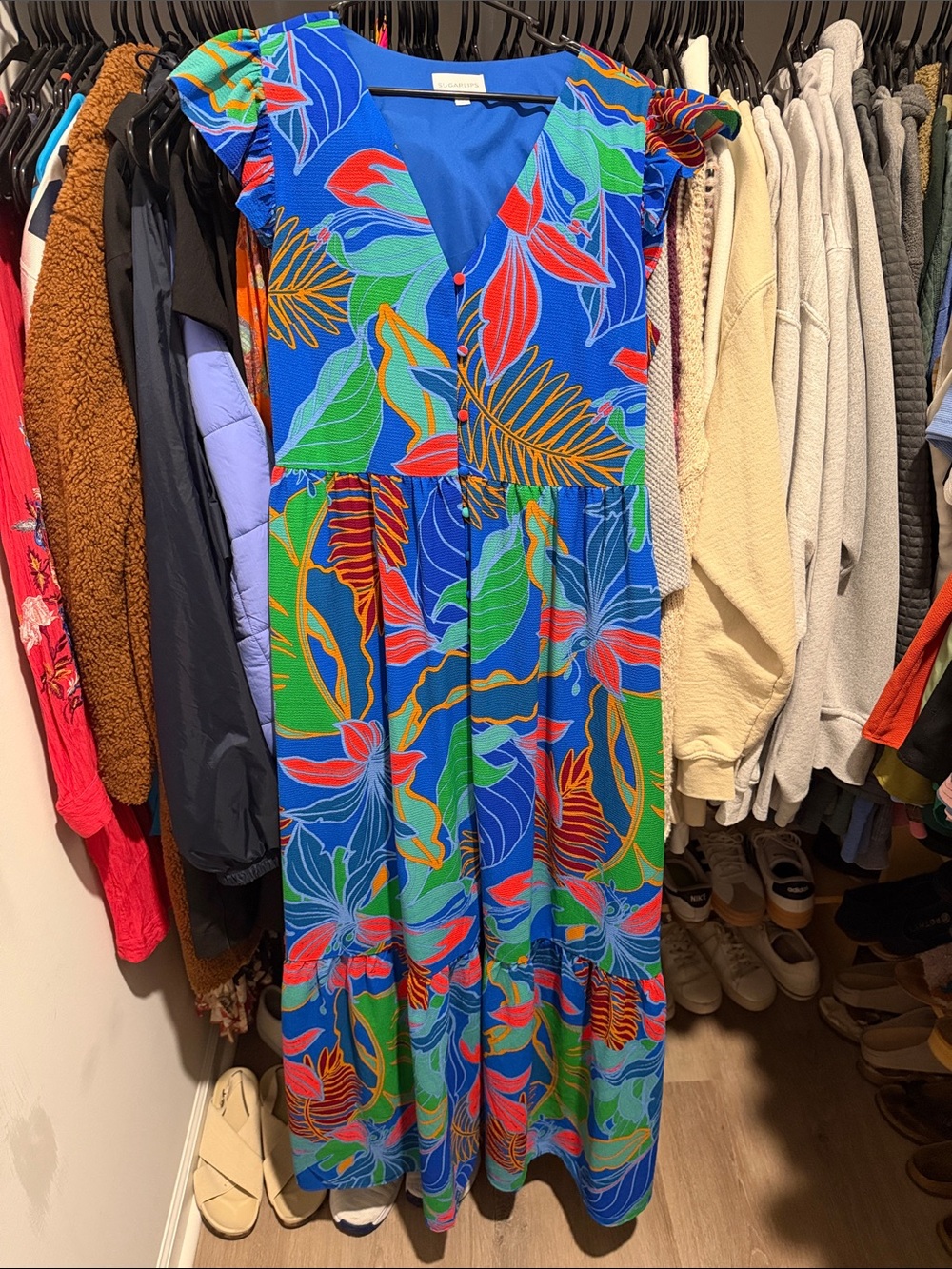Sugarlips floral maxi dress
